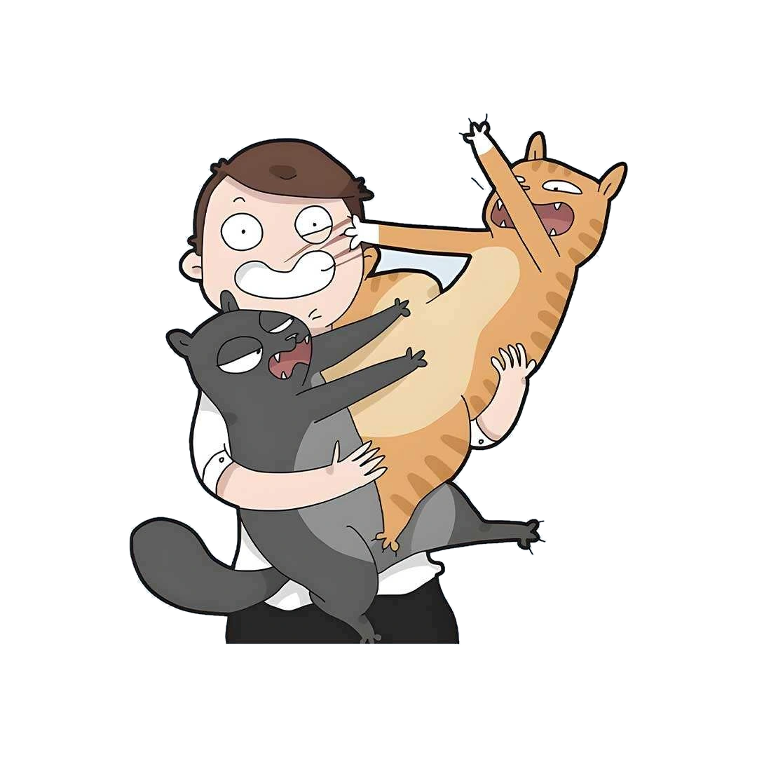 Cat Parent Sticker